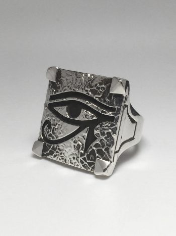 Eye Of Horus Ring - Veined 2