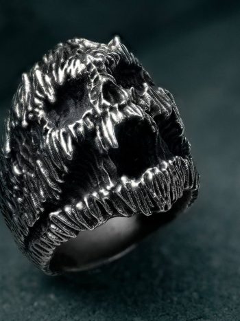 stanislav krawczyk stan darkart pain ring sterling silver collaboration intenebris by js